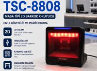 TAZGA TSC 8808 MASA TİPİ 2D BARKOD OKUYUCU